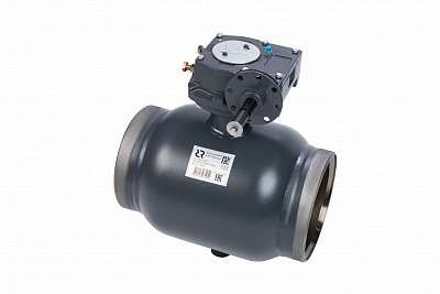065N0156GR RJIP Premium Кран шаровой WW DN200 PN25 WG (приварной, с редуктором, С/П), Ридан