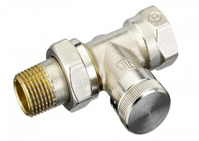 003L0145 ЗАПОРНО-ПРИСОЕДИНИТЕЛЬНЫЙ КЛАПАН DANFOSS RLV ДУ=20 УГЛОВОЙ НИКЕЛИРОВАННЫЙ