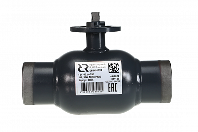 065N0177GR RJIP Premium Кран шаровой WW DN400 PN25 GF (приварной, под привод, С/П), Ридан